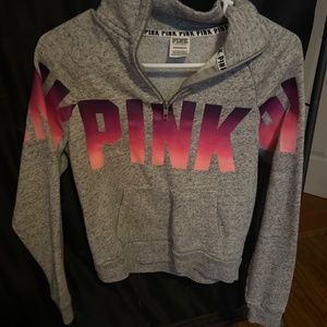 VS pink sweatshirt
